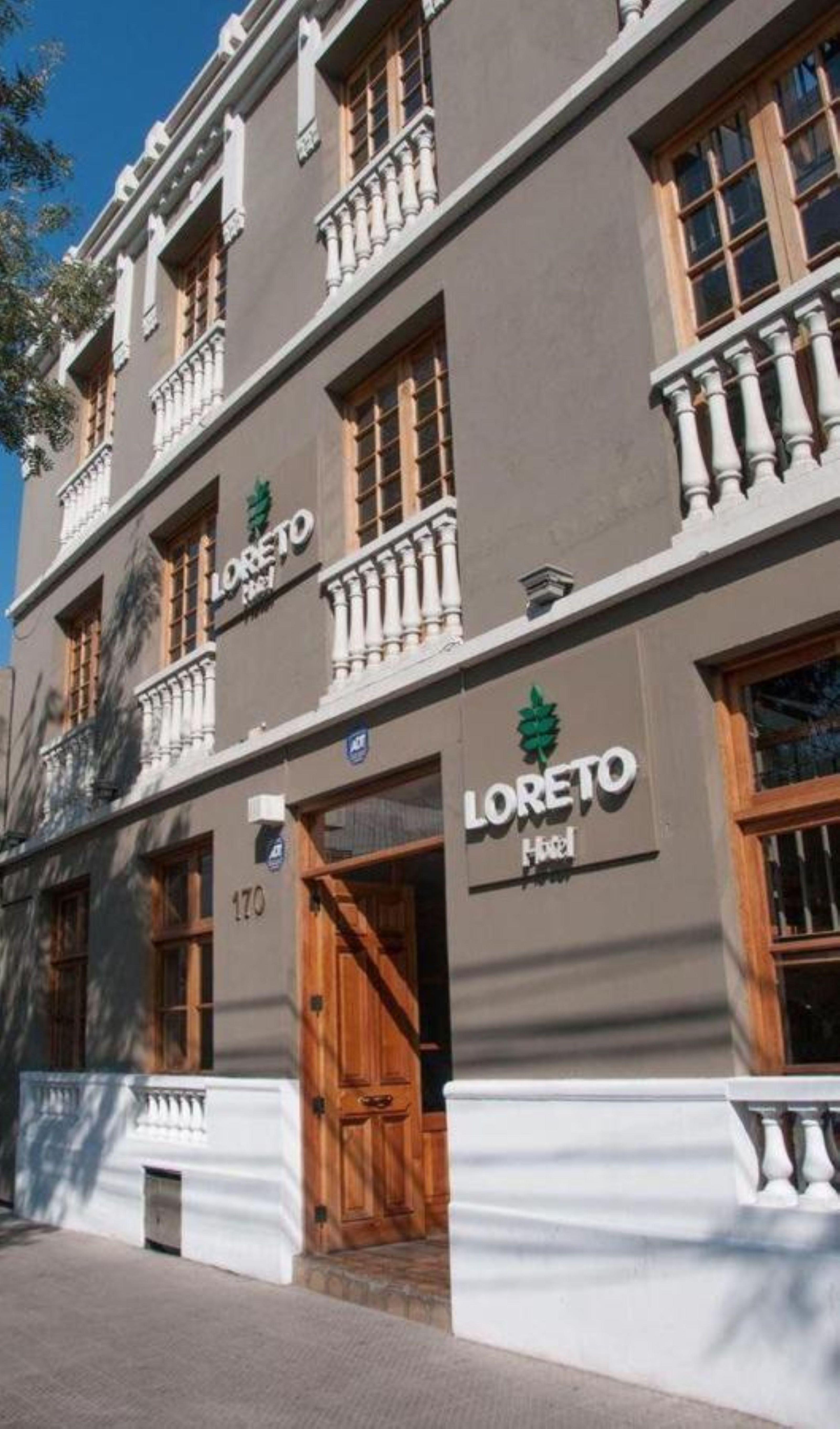 סנטיאגו Hotel Loreto מראה חיצוני תמונה