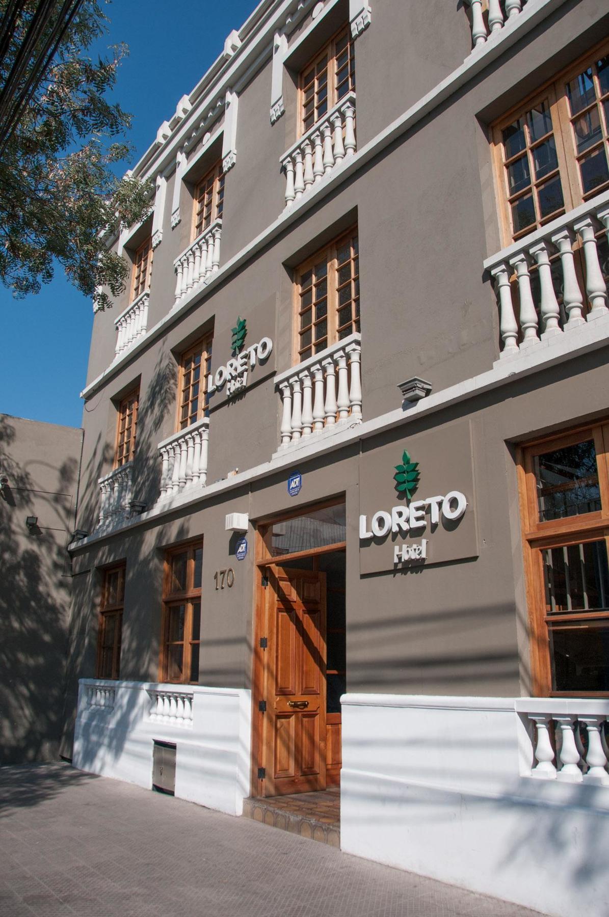 סנטיאגו Hotel Loreto מראה חיצוני תמונה
