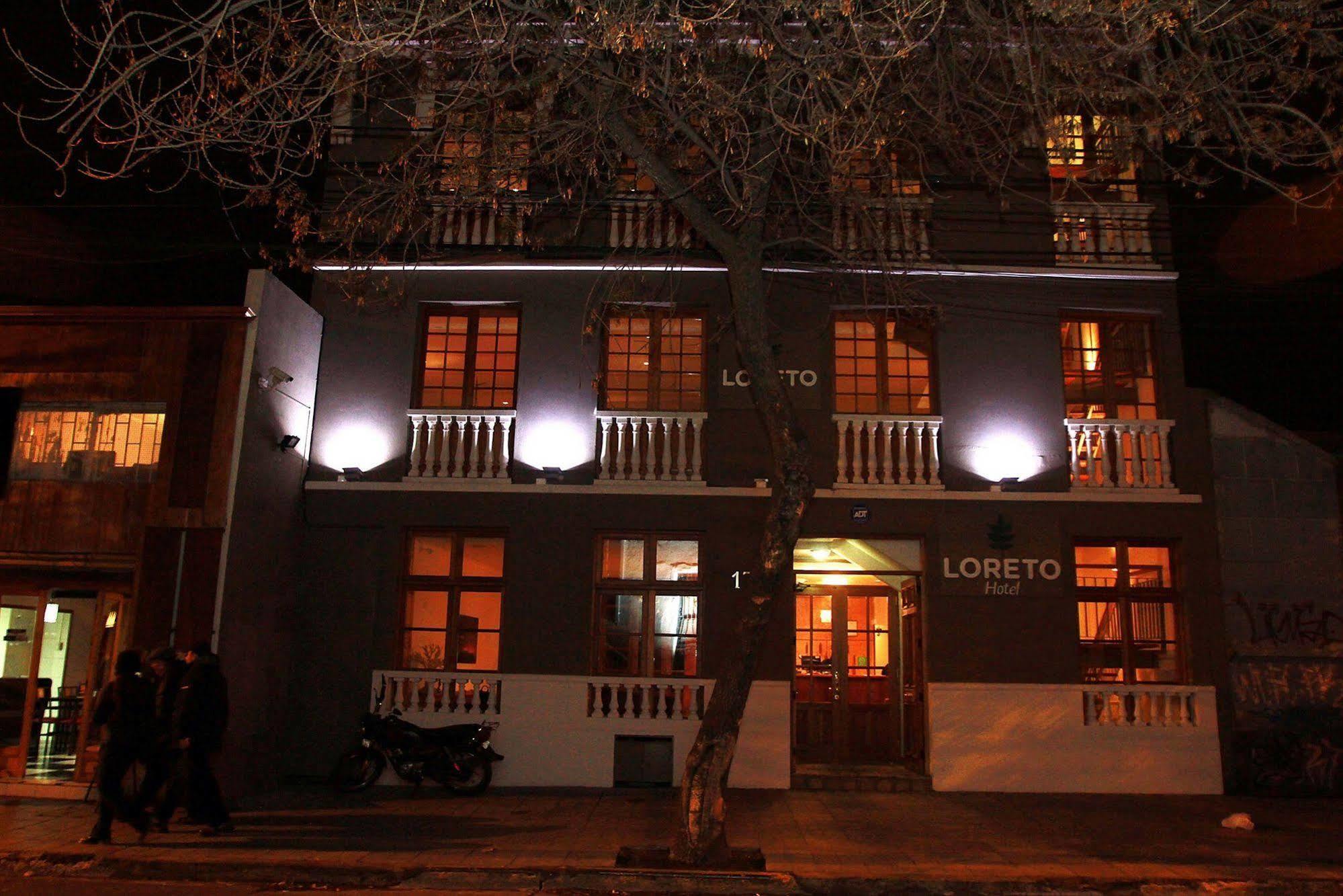 סנטיאגו Hotel Loreto מראה חיצוני תמונה